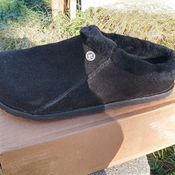 Birkenstock Zermatt premium shearling suede 12-12.5 normal/ wide - Picture 3 of 10